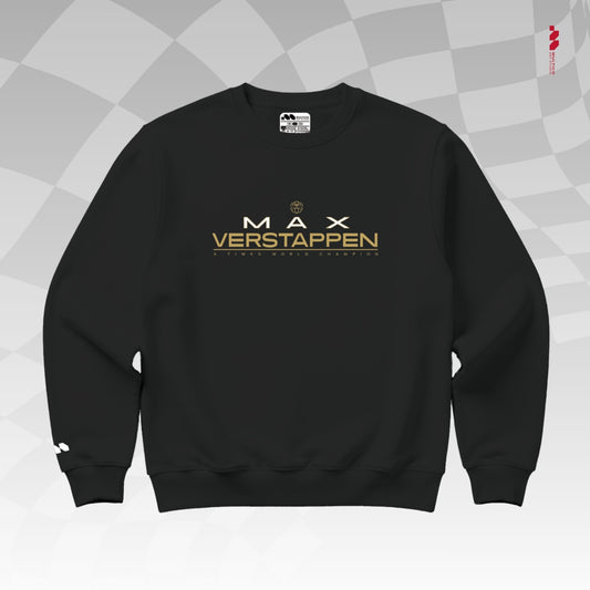 Max Verstappen "Gold Champion" Sweatshirt