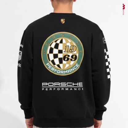 Porsche Motorsport "Team Official" Sweatshirt | Multi-Graphic Performance