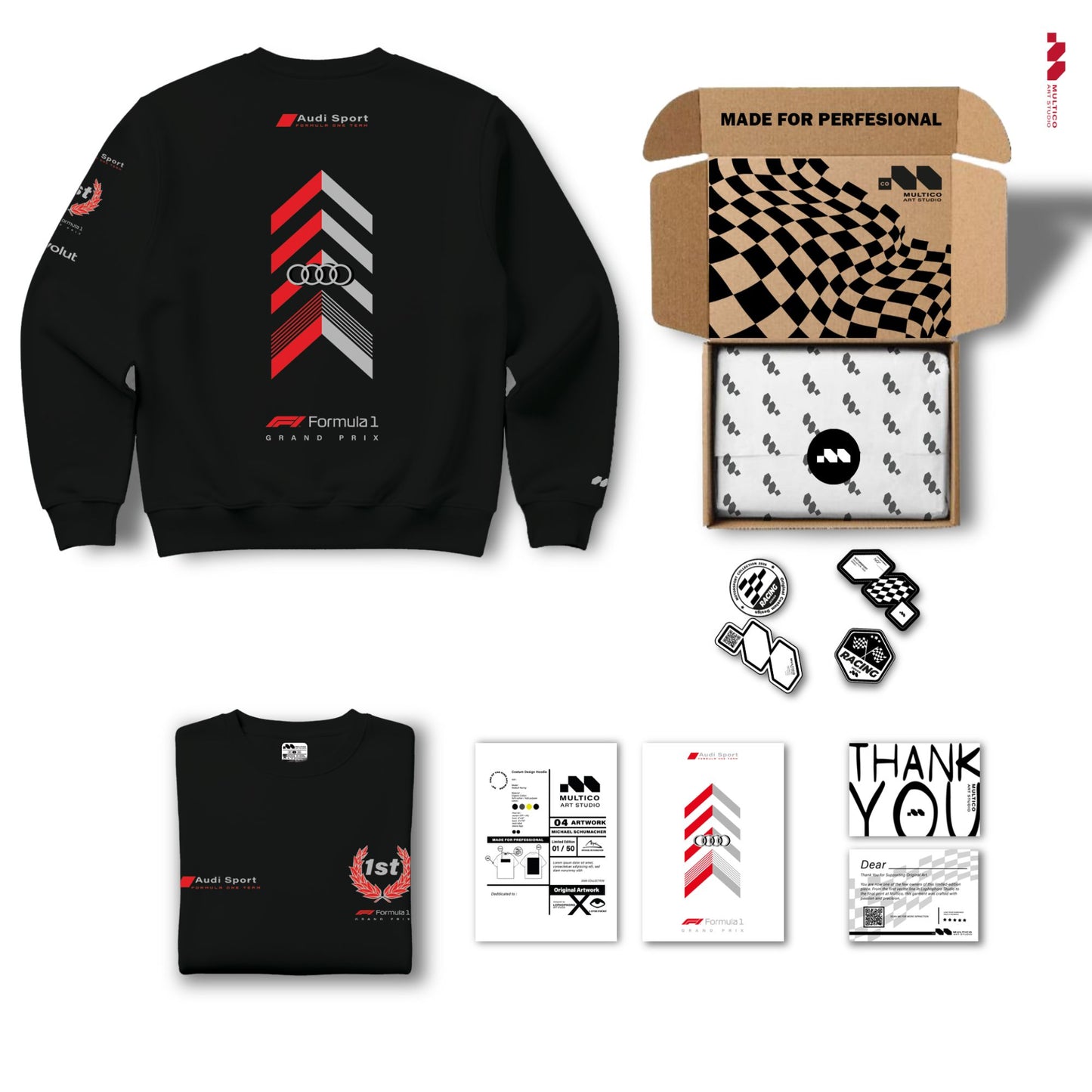 Audi Sport F1 Team "2026 Arrival" Sweatshirt