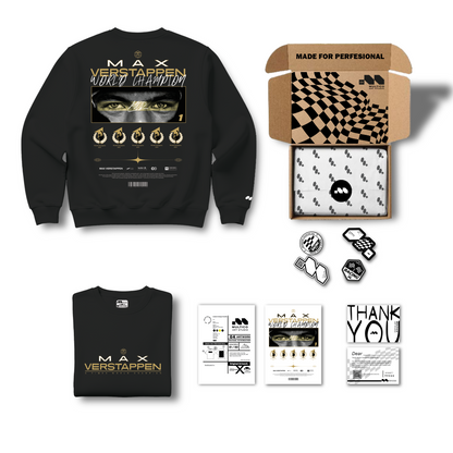 Max Verstappen "Gold Champion" Sweatshirt