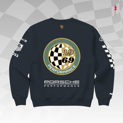 Porsche Motorsport "Team Official" Sweatshirt | Multi-Graphic Performance