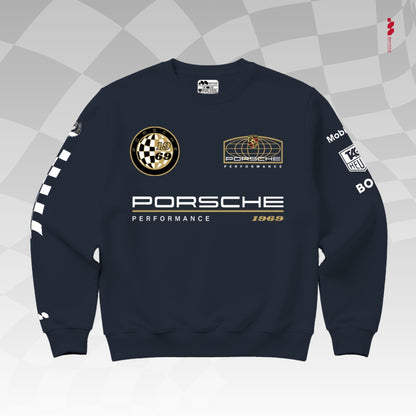 Porsche Motorsport "Team Official" Sweatshirt | Multi-Graphic Performance